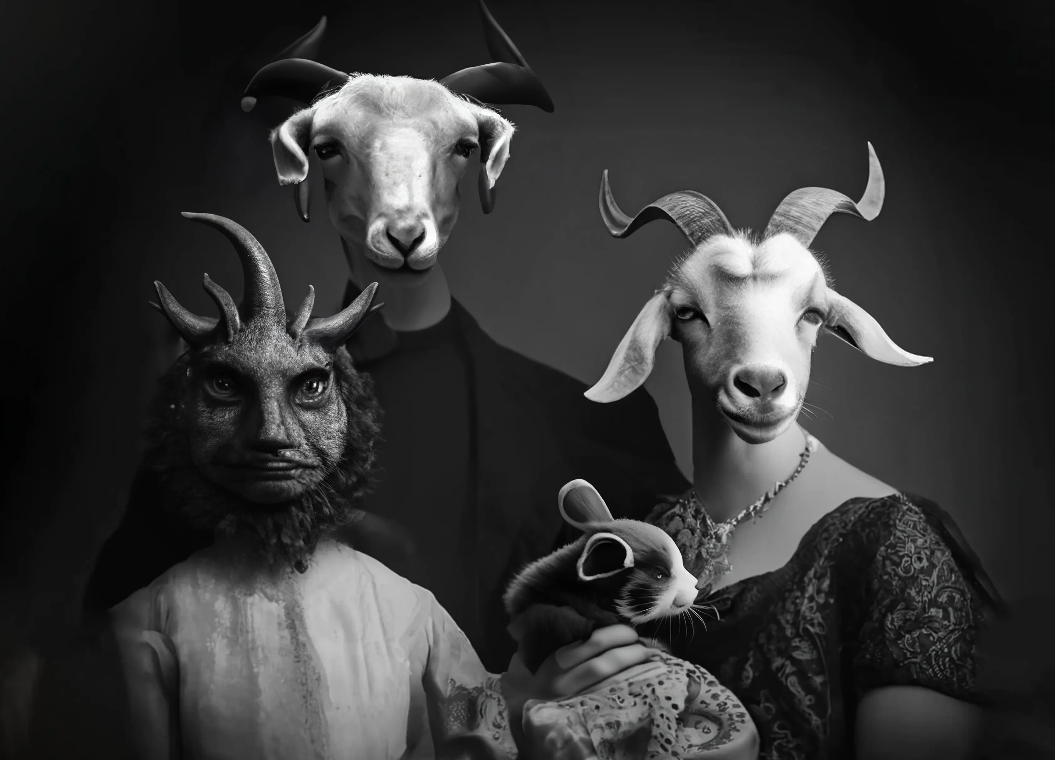 un poisson humain rigolo