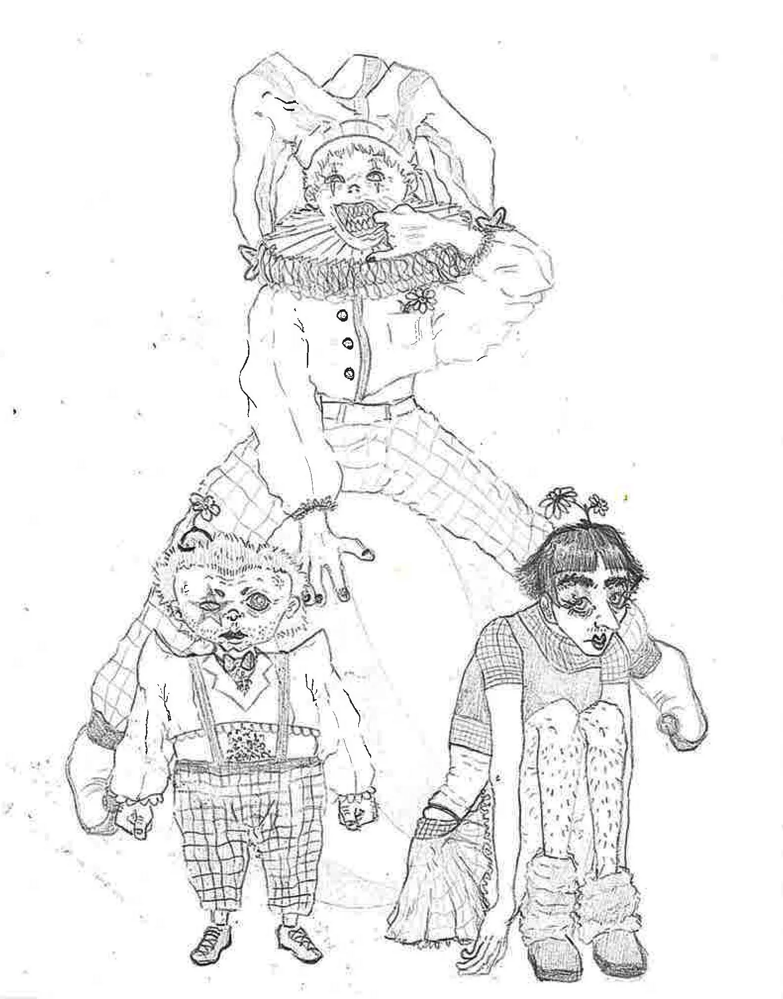 des personnes du cirque